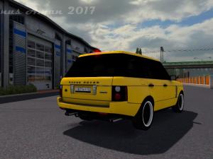 Мод Range Rover Supercharged 2008 версия 2.0 для Euro Truck Simulator 2 (v1.28.x, 1.30.x)