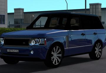 Мод Range Rover Supercharged 2008 версия 2.1 для Euro Truck Simulator 2 (v1.32.x, - 1.34.x)