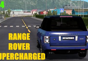 Мод Range Rover Supercharged 2008 версия 2.1 для Euro Truck Simulator 2 (v1.32.x, - 1.34.x)