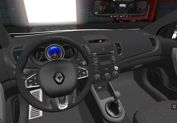 Мод Renault Megane 4 версия 2.5 для Euro Truck Simulator 2 (v1.48.x)