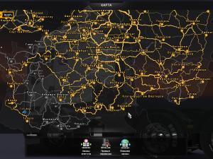 Мод Russian names of cities for Vive la France + Scandinavia + Going East v27.01.17 для Euro Truck Simulator 2 (v1.26)