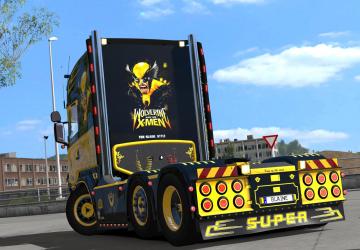 Мод Scania R520 Wolverine версия 03.07.18 для Euro Truck Simulator 2 (v1.31.x, 1.32.x)