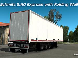 Мод Полуприцеп Schmitz S.KO Express версия 1.0 для Euro Truck Simulator 2 (v1.28.x)