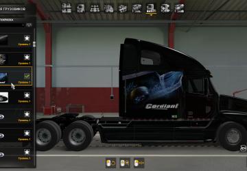 Мод Скин Cordiant для Freightliner Century & Columbia C 120 v1.0 для Euro Truck Simulator 2 (v1.41.x, 1.42.x)