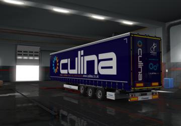 Мод Скин «CULINA» версия 1.0 для Euro Truck Simulator 2 (v1.36.x)