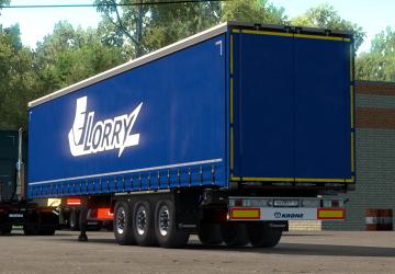 Мод Скин «ELorry» для Krone Profiliner. версия 1.0 для Euro Truck Simulator 2 (v1.35.x, 1.36.x)