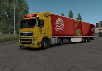 Мод Скин «Мартин» версия 1.0 для Euro Truck Simulator 2 (v1.35.x, 1.36.x)