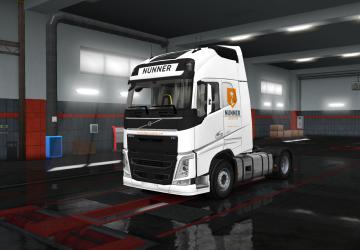 Мод Скин «NUNNER» версия 1.1 для Euro Truck Simulator 2 (v1.35.x)