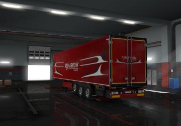 Мод Скин «Scania S Next Gen - Red Arrow Logistics» - «Красная Стрела» v1.0 для Euro Truck Simulator 2 (v1.35.x, - 1.43.x)