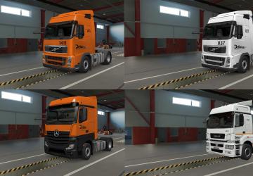 Мод Скин  «TK DELKO» версия 2.0 для Euro Truck Simulator 2 (v1.36.x, - 1.42.x)