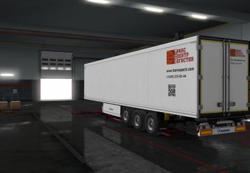 Мод Скин «Транс Спектр Логистик» версия 1.0 для Euro Truck Simulator 2 (v1.35.x, 1.36.x)