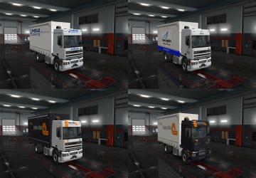 Мод Скины для DAF 95 ATi BDF версия 1.0 для Euro Truck Simulator 2 (v1.35.x, 1.36.x)