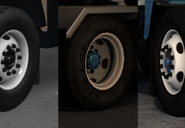 Мод Smarty Wheels Pack версия 1.3.1 для Euro Truck Simulator 2 (v1.35.x)