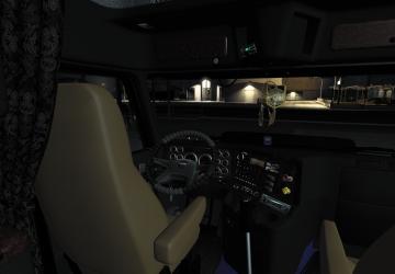 Мод Стандартный руль для «Freightliner Century & Columbia C 120» v1.1 для Euro Truck Simulator 2 (v1.40.x, 1.41.x)