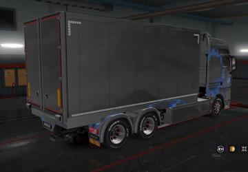 Мод Tandem Chassis for MAN TGX Euro 6 версия 1.0 для Euro Truck Simulator 2 (v1.34.x)