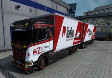 Мод Tandem McLaren Formula One версия 1.0 для Euro Truck Simulator 2 (v1.38.x)