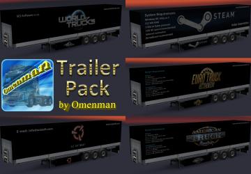 Мод Trailer Pack Games версия 1.01 для Euro Truck Simulator 2 (v1.28.x, 1.30.x)