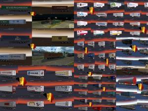 Мод Big Trailer Pack версия 11 для Euro Truck Simulator 2 (v1.27х)