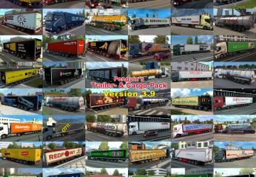 Мод Trailers and Cargo Pack версия 3.9 для Euro Truck Simulator 2 (v1.30.x)