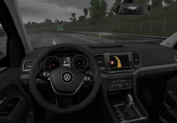 Мод Volkswagen Amarok V6 версия 1.2 для Euro Truck Simulator 2 (v1.33.x, 1.34.x)