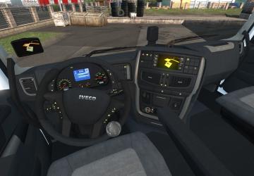 Мод Жёлтая подсветка для Iveco Hi-Way версия 1.0 для Euro Truck Simulator 2 (v1.33.x, 1.34.x)