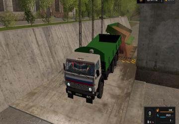 Мод Камаз 55102 версия 0.1 для Farming Simulator 2017 (vFarming simulator 17)
