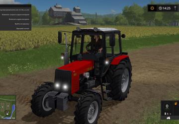 Мод МТЗ-820 «Беларус» красный версия 2.0 для Farming Simulator 2017 (v1.5.x)