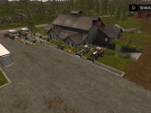 Мод Новая техника в начале карьеры для карты Goldcrest Valley для Farming Simulator 2017 (v1.4.4.0)
