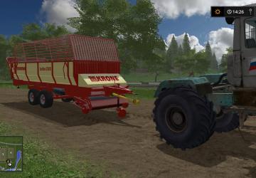Мод Old Forage Wagons Tandem версия 1.1.0.0 для Farming Simulator 2017 (v1.5.3.1)