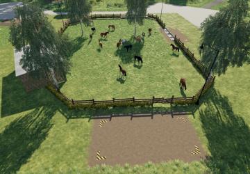Big Horse Stable версия 1.0.0.0 для Farming Simulator 2019 (v1.7.x)