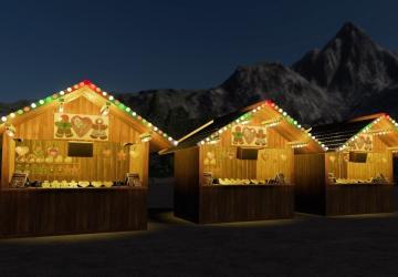 Мод Christmas Market Ginger Bread версия 1.0.0.0 для Farming Simulator 2019 (v1.7.x)
