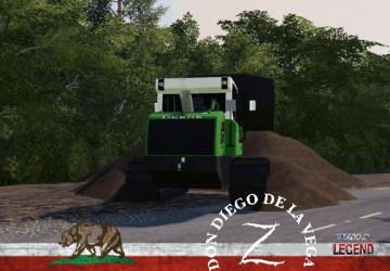 Мод Deere 834 Foresrty версия 1.5 для Farming Simulator 2019 (v1.6.0.0)