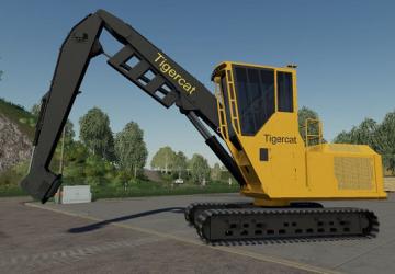 Мод FDR Logging - Tigercat 880 версия 1.1 для Farming Simulator 2019 (v1.2.0.1)