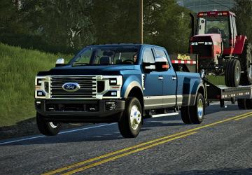 Мод Ford F-Series Super Duty 2020 версия 1.2.2.0 для Farming Simulator 2019 (v1.5.x)