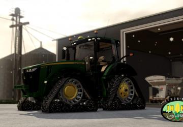 Мод John Deere 2016-2018 8R Series US версия 3.5 для Farming Simulator 2019 (v1.5.x)
