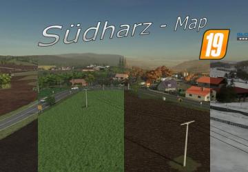 Карту Карта «Sudharz Map» версия 1.0.0.0 для Farming Simulator 2019 (v1.5.x)