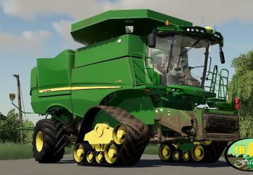 Мод Комбайн «John Deere S700 Series USA» версия 2.0 для Farming Simulator 2019 (v1.2.0.1)