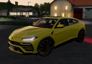 Мод Lamborghini Urus Politia версия 1.0.0.0 для Farming Simulator 2019 (v1.6.x)