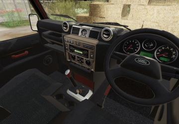 Мод Land Rover Defender 110 Pickup версия 2.0 для Farming Simulator 2019 (v1.6.x)