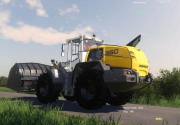 Мод Liebherr 550 Xpower версия 1.0.0.0 для Farming Simulator 2019 (v1.5.x)