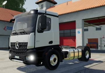 Мод Mercedes-Benz Arocs 4x2 версия 1.0.0.0 для Farming Simulator 2019 (v1.7.x)