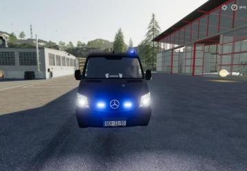 Мод Mercedes Benz Sprinter 2014 Sek версия 1.0.0.0 для Farming Simulator 2019