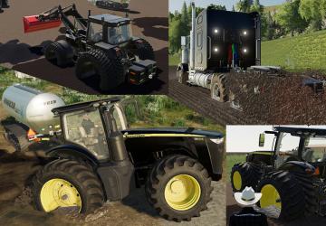 Мод Real Mud версия 1.0.5.1 для Farming Simulator 2019 (v1.6.x)