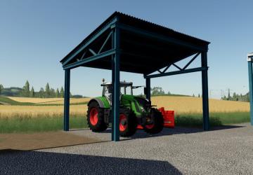 Мод Vehicle shelters версия 1.0.0.0 для Farming Simulator 2019 (v1.2.0.1)