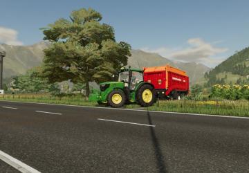 Мод John Deere 6130R Mini версия 2.2.0.0 для Farming Simulator 2022