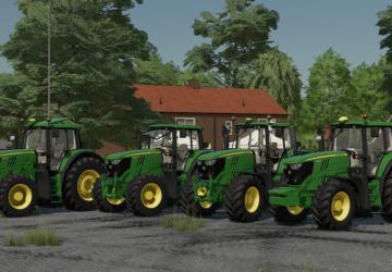 Мод John Deere 6170M версия 1.0.0.0 для Farming Simulator 2022