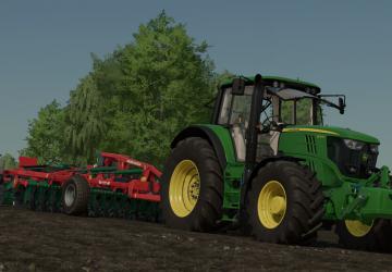Мод John Deere 6170M версия 1.0.0.0 для Farming Simulator 2022