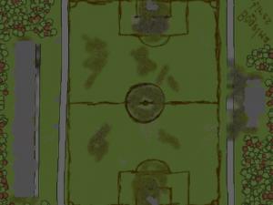 Карта «Футбольное поле» версия 1.0 для SpinTires (v03.03.16)