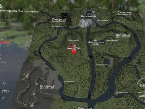 Карта «Лес 8» версия 1.0 для SpinTires (v03.03.16)