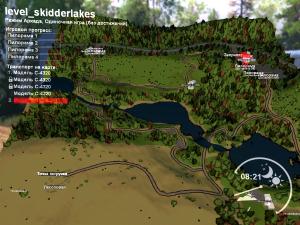 Карта «Skidderlakes» версия 1.0 для SpinTires (v03.03.16)